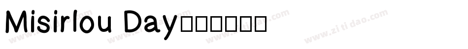 Misirlou Day字体转换
